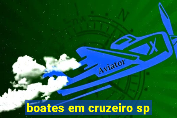 boates em cruzeiro sp